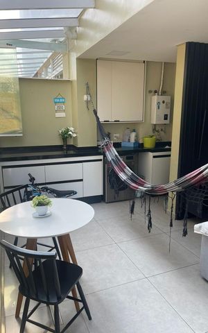 Studio à venda com 35m², 1 quarto e 1 vagaVaranda