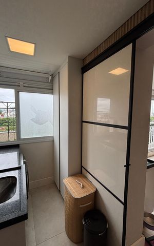 Apartamento à venda com 92m², 3 quartos e 2 vagas Apartamento à venda com 92m², 3 quartos e 2 vagasCozinha - Area de Serviço