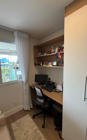 Apartamento à venda com 92m², 3 quartos e 2 vagas Apartamento à venda com 92m², 3 quartos e 2 vagasQuarto 2