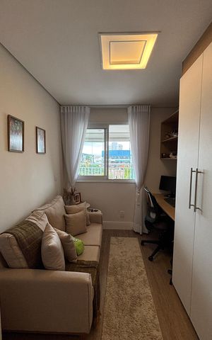 Apartamento à venda com 92m², 3 quartos e 2 vagas Apartamento à venda com 92m², 3 quartos e 2 vagasQuarto 2