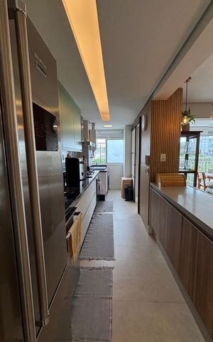 Apartamento à venda com 92m², 3 quartos e 2 vagas Apartamento à venda com 92m², 3 quartos e 2 vagasCozinha