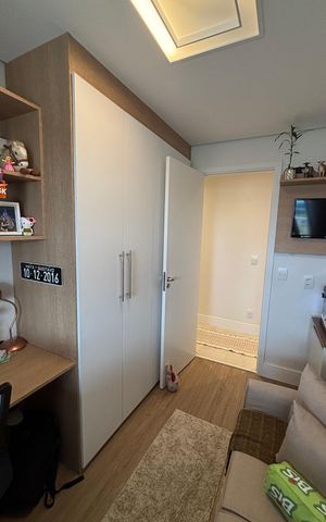 Apartamento à venda com 92m², 3 quartos e 2 vagas Apartamento à venda com 92m², 3 quartos e 2 vagasQuarto 2