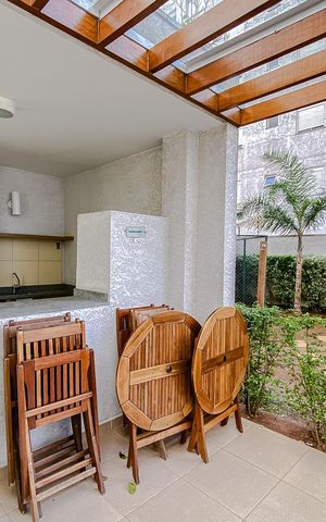 Apartamento à venda com 43m², 2 quartos e sem vagaÁrea comum - Churrasqueira