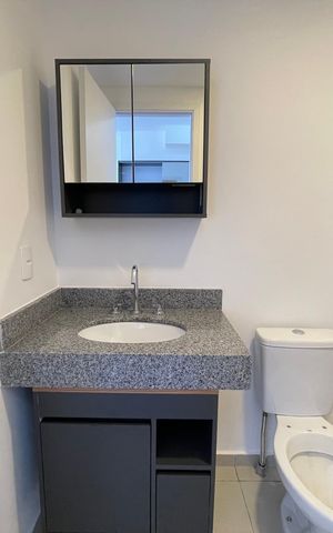 Studio para alugar com 32m², 1 quarto e sem vagaBanheiro