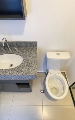 Studio para alugar com 32m², 1 quarto e sem vagaBanheiro