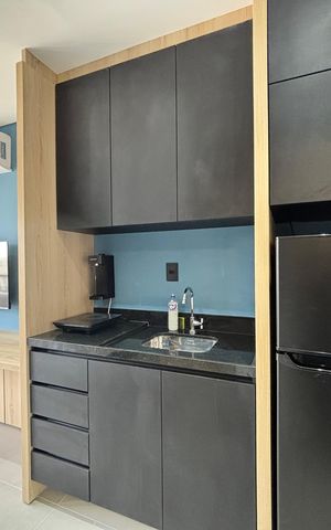 Studio para alugar com 25m², 1 quarto e sem vaga Studio para alugar com 25m², 1 quarto e sem vagaStudio