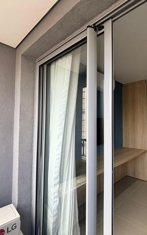 Studio para alugar com 25m², 1 quarto e sem vaga Studio para alugar com 25m², 1 quarto e sem vagaVaranda