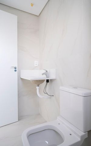 Apartamento à venda com 120m², 3 quartos e 4 vagasBanheiro da suíte 3