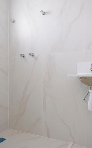 Apartamento à venda com 120m², 3 quartos e 4 vagasBanheiro da suíte 1
