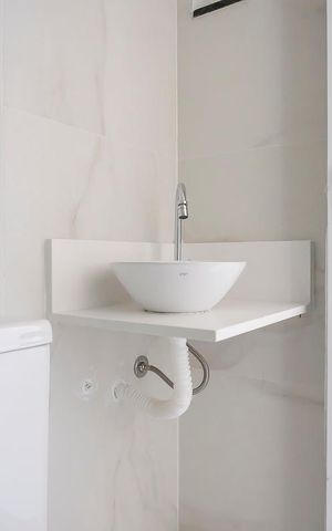 Apartamento à venda com 120m², 3 quartos e 4 vagasBanheiro da varanda