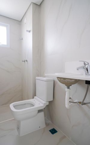 Apartamento à venda com 120m², 3 quartos e 4 vagasBanheiro da suíte 2