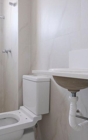 Apartamento à venda com 121m², 3 quartos e 3 vagasBanheiro da suíte 2