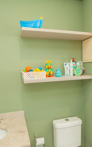 Apartamento para alugar com 223m², 4 quartos e 4 vagasBanheiro da Suíte 2