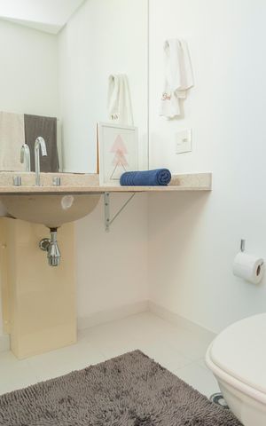 Apartamento para alugar com 223m², 4 quartos e 4 vagasBanheiro da Suíte 3