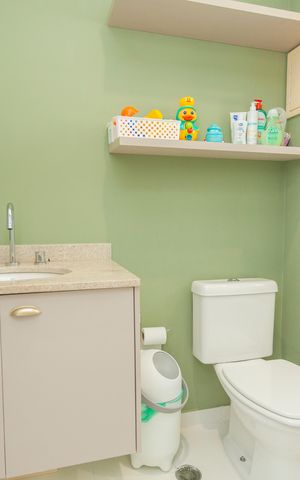 Apartamento para alugar com 223m², 4 quartos e 4 vagasBanheiro da Suíte 2
