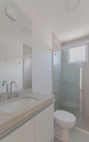 Casa de condomínio à venda com 103m², 2 quartos e 1 vaga Casa de condomínio à venda com 103m², 2 quartos e 1 vagaBanheiro da Suíte 1