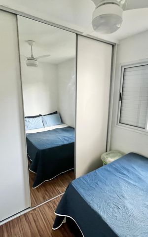Apartamento para alugar com 48m², 2 quartos e sem vaga Apartamento para alugar com 48m², 2 quartos e sem vagaQuarto 2