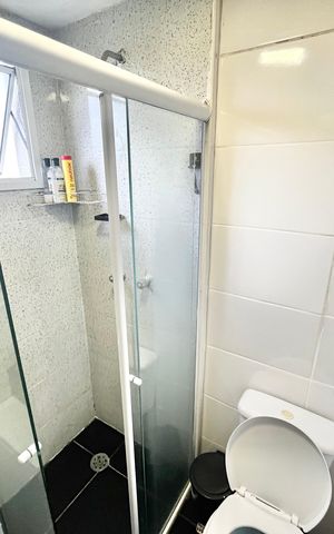 Apartamento para alugar com 48m², 2 quartos e sem vaga Apartamento para alugar com 48m², 2 quartos e sem vagaBanheiro