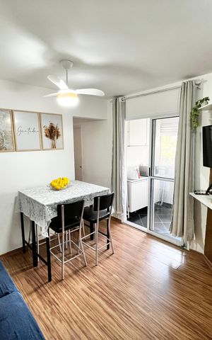 Apartamento para alugar com 48m², 2 quartos e sem vaga Apartamento para alugar com 48m², 2 quartos e sem vagaSala