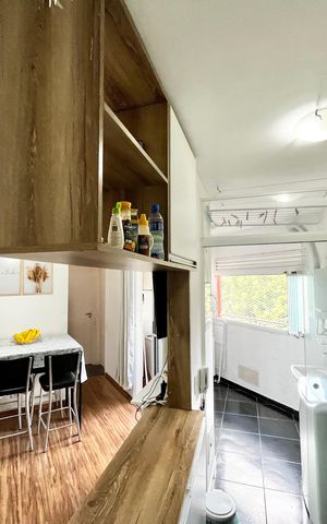 Apartamento para alugar com 48m², 2 quartos e sem vaga Apartamento para alugar com 48m², 2 quartos e sem vagaSala/Cozinha