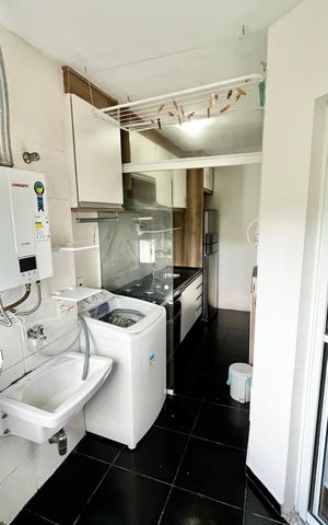 Apartamento para alugar com 48m², 2 quartos e sem vaga Apartamento para alugar com 48m², 2 quartos e sem vagaÁrea de Serviço