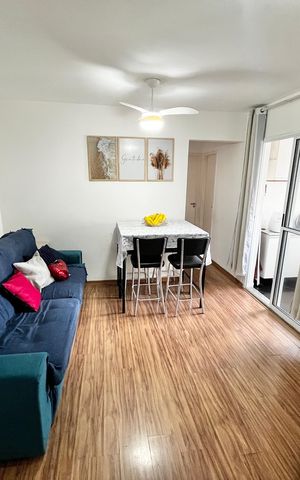 Apartamento para alugar com 48m², 2 quartos e sem vaga Apartamento para alugar com 48m², 2 quartos e sem vagaSala
