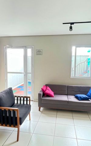 Apartamento à venda com 38m², 0 quarto e 1 vaga Apartamento à venda com 38m², 0 quarto e 1 vagaHall social