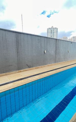 Apartamento à venda com 38m², 0 quarto e 1 vaga Apartamento à venda com 38m², 0 quarto e 1 vagaPiscina