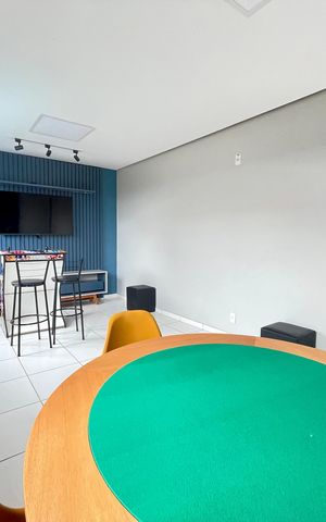 Apartamento à venda com 38m², 0 quarto e 1 vaga Apartamento à venda com 38m², 0 quarto e 1 vagaSalão de jogos