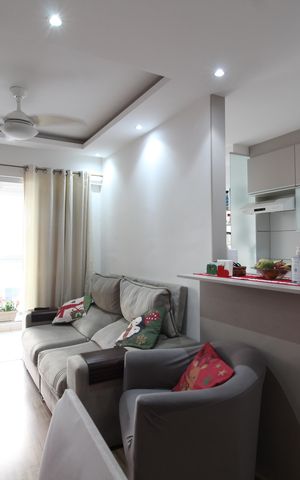 Apartamento à venda com 59m², 2 quartos e 1 vagaSala