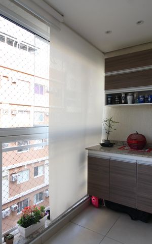 Apartamento à venda com 59m², 2 quartos e 1 vagaVaranda