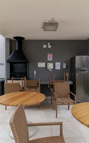 Apartamento à venda com 43m², 2 quartos e sem vaga Apartamento à venda com 43m², 2 quartos e sem vagaChurrasqueira