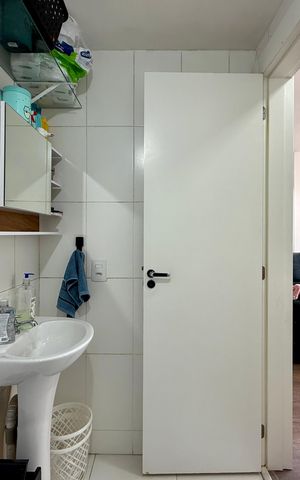 Apartamento à venda com 43m², 2 quartos e sem vaga Apartamento à venda com 43m², 2 quartos e sem vagaBanheiro