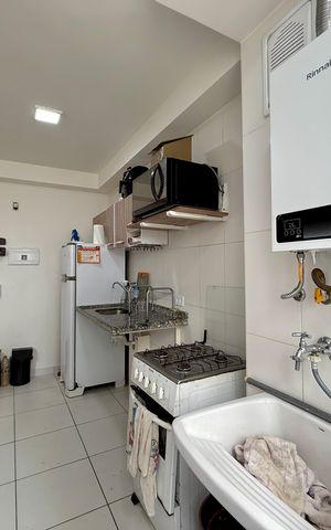 Apartamento à venda com 43m², 2 quartos e sem vaga Apartamento à venda com 43m², 2 quartos e sem vagaÁrea de Serviço