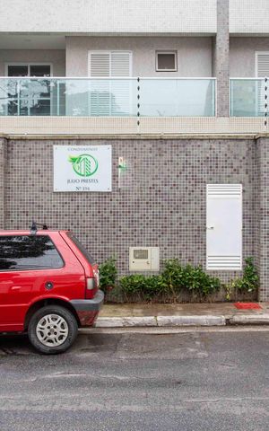 Apartamento à venda com 74m², 3 quartos e 1 vagaFachada e portaria