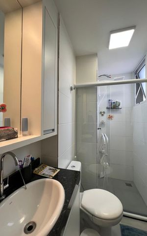 Apartamento para alugar com 55m², 2 quartos e 2 vagas