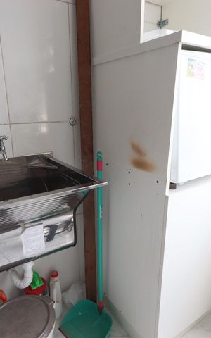 Apartamento para alugar com 75m², 1 quarto e 1 vagaCozinha - tanque