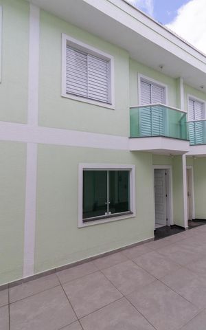 Casa de condomínio para alugar com 86m², 3 quartos e 2 vagasFachada