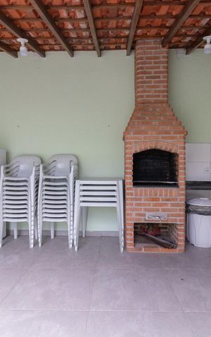 Casa de condomínio para alugar com 86m², 3 quartos e 2 vagasÁrea comum - Churrasqueira