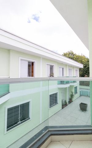 Casa de condomínio para alugar com 86m², 3 quartos e 2 vagasVaranda do Quarto 1