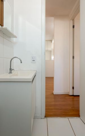Apartamento à venda com 46m², 2 quartos e sem vaga Apartamento à venda com 46m², 2 quartos e sem vagaBanheiro