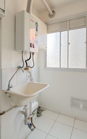 Apartamento à venda com 46m², 2 quartos e sem vaga Apartamento à venda com 46m², 2 quartos e sem vagaÁrea de Serviço