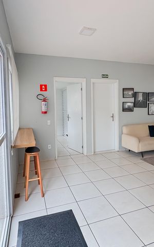 Apartamento à venda com 46m², 2 quartos e sem vaga Apartamento à venda com 46m², 2 quartos e sem vagaHall social
