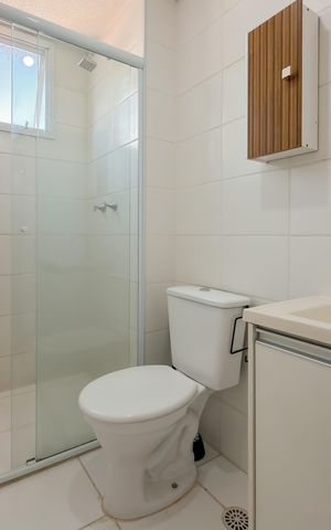 Apartamento à venda com 46m², 2 quartos e sem vaga Apartamento à venda com 46m², 2 quartos e sem vagaBanheiro