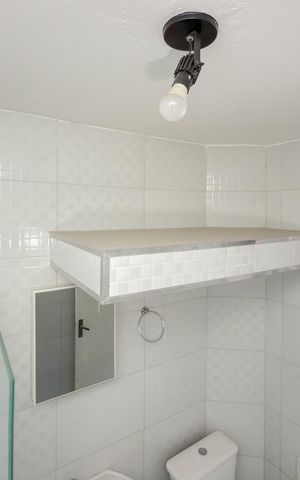 Apartamento à venda com 37m², 1 quarto e sem vaga Apartamento à venda com 37m², 1 quarto e sem vagaBanheiro