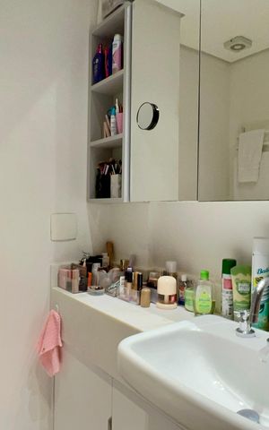 Apartamento para alugar com 56m², 1 quarto e 1 vaga Apartamento para alugar com 56m², 1 quarto e 1 vagaBanheiro da Suíte