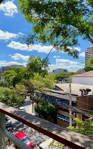 Apartamento para alugar com 56m², 1 quarto e 1 vaga Apartamento para alugar com 56m², 1 quarto e 1 vagaVaranda
