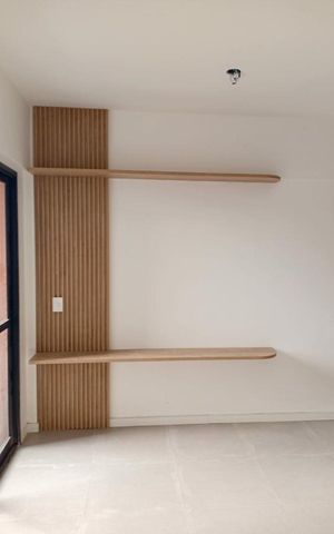 Apartamento para alugar com 25m², 1 quarto e sem vaga