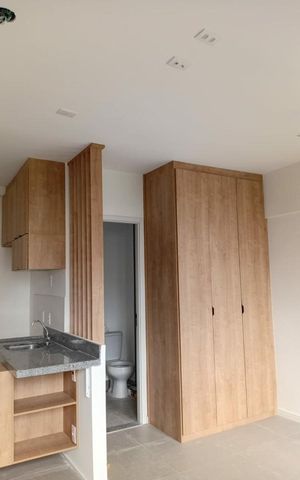 Apartamento para alugar com 25m², 1 quarto e sem vaga