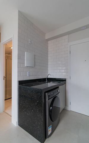 Studio à venda com 25m², 1 quarto e sem vaga Studio à venda com 25m², 1 quarto e sem vagaÁrea de Serviço